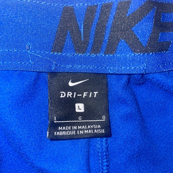Nike Dri-Fit sweatpants Royal Blue Boys Size Large - Picture 9 of 11